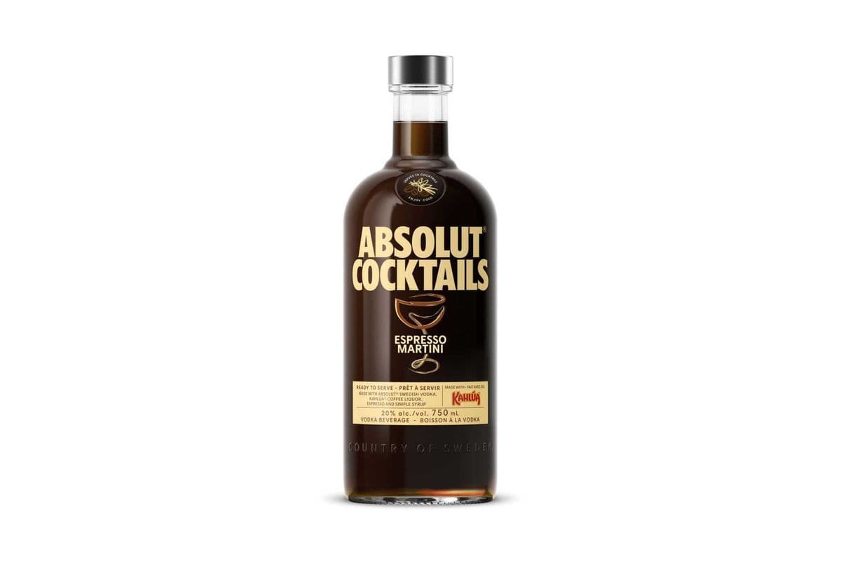 Absolut Espresso Martini Cocktail (1 x 750ml)