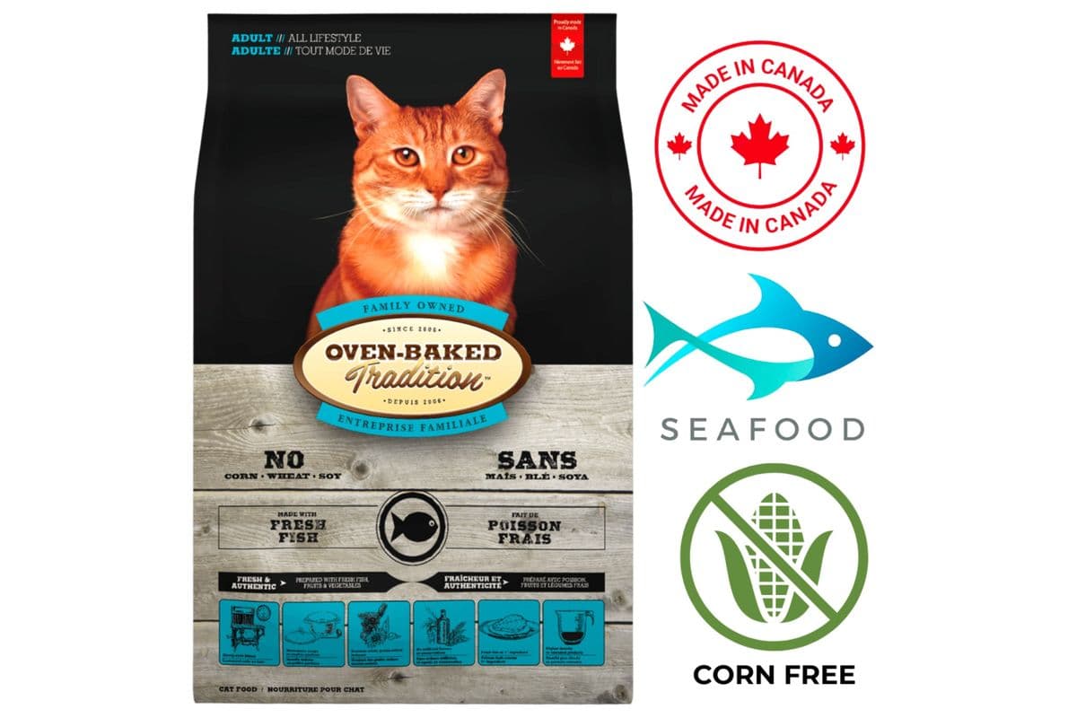 Oven-Baked - Tradition Adult Fish Dry Cat Food (10 lbs)