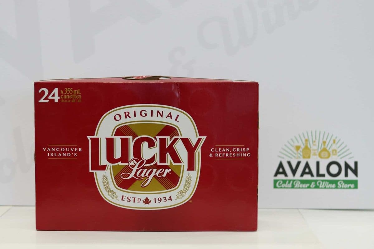Lucky Lager 24pk Can (24 x 355ml)