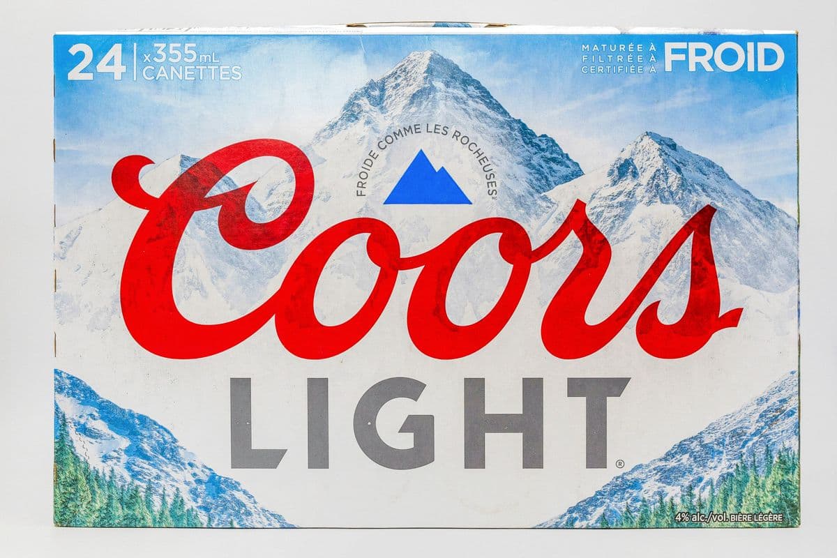 Coors Light (24 x 355 ml Cans)