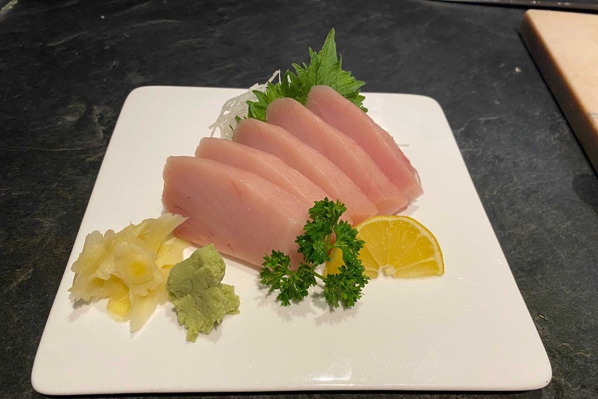 Gluten-Friendly Menu - Tuna Sashimi