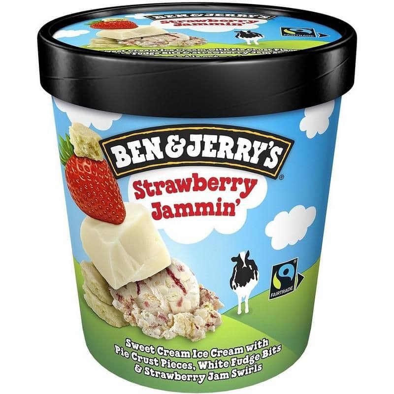 Ben & Jerry's  Strawberry Jammin