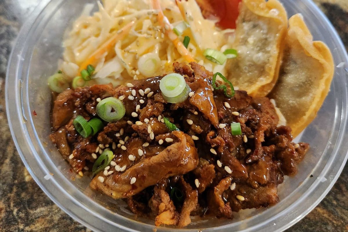 BBQ Spicy Pork Bulgogi Rice Bowl