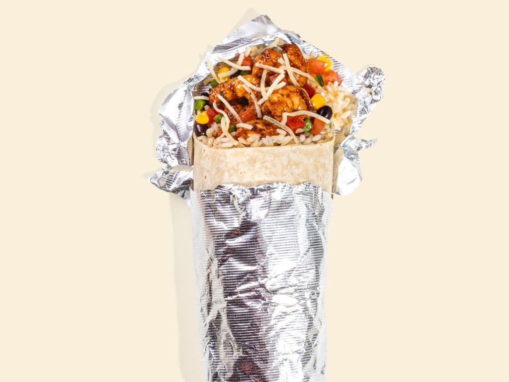 Grilled Shrimp Burrito