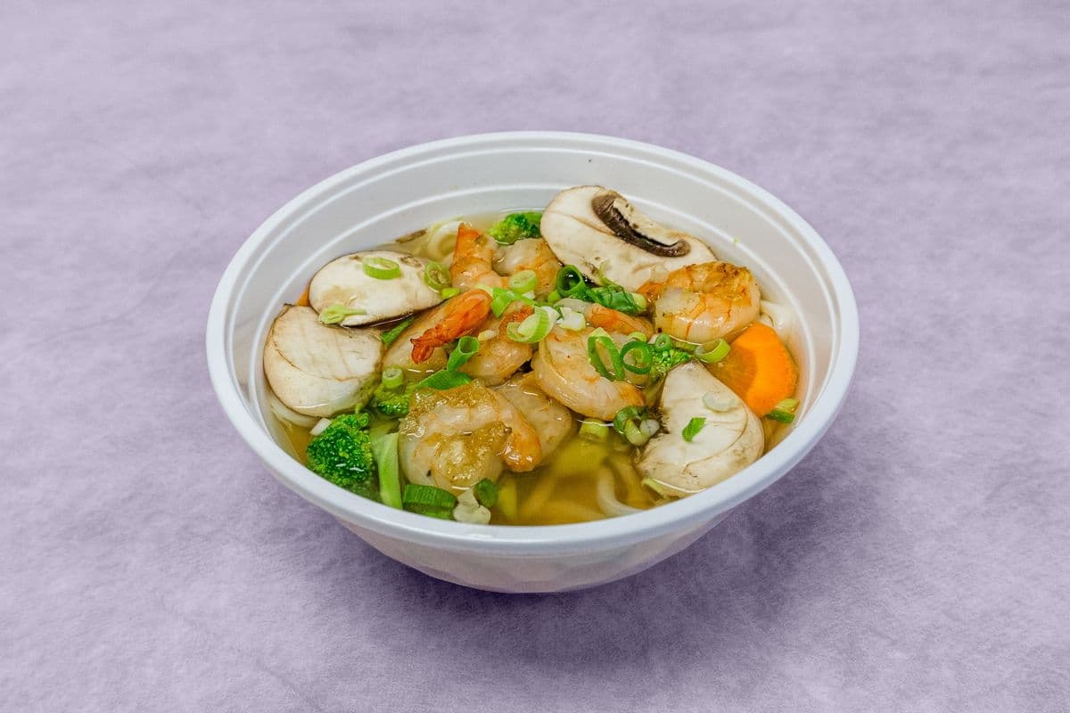 Shrimp Udon Soup