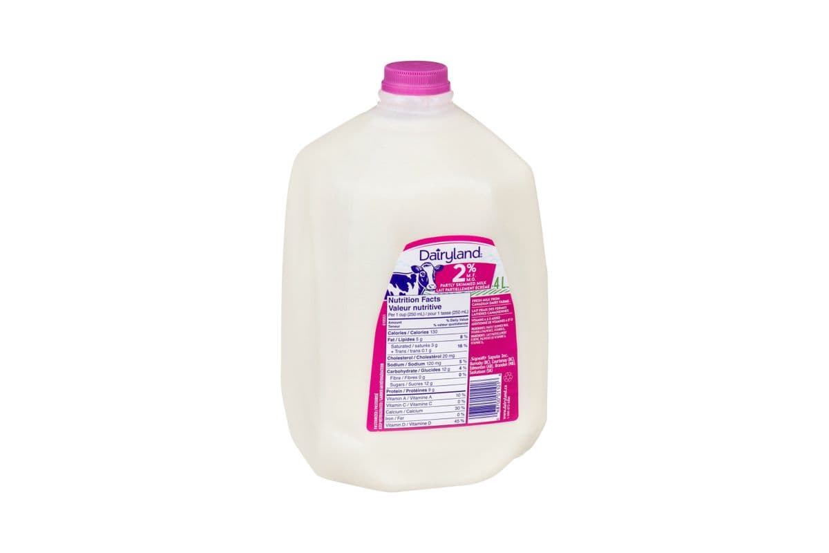 Dairyland 2% Milk 4L