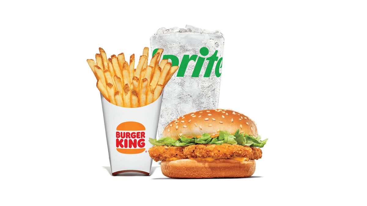 Spicy Chicken Jr. Sandwich Large Combo