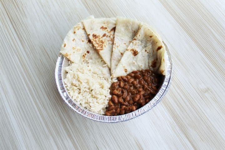Kids A La Carte Sweet Pork Quesadilla