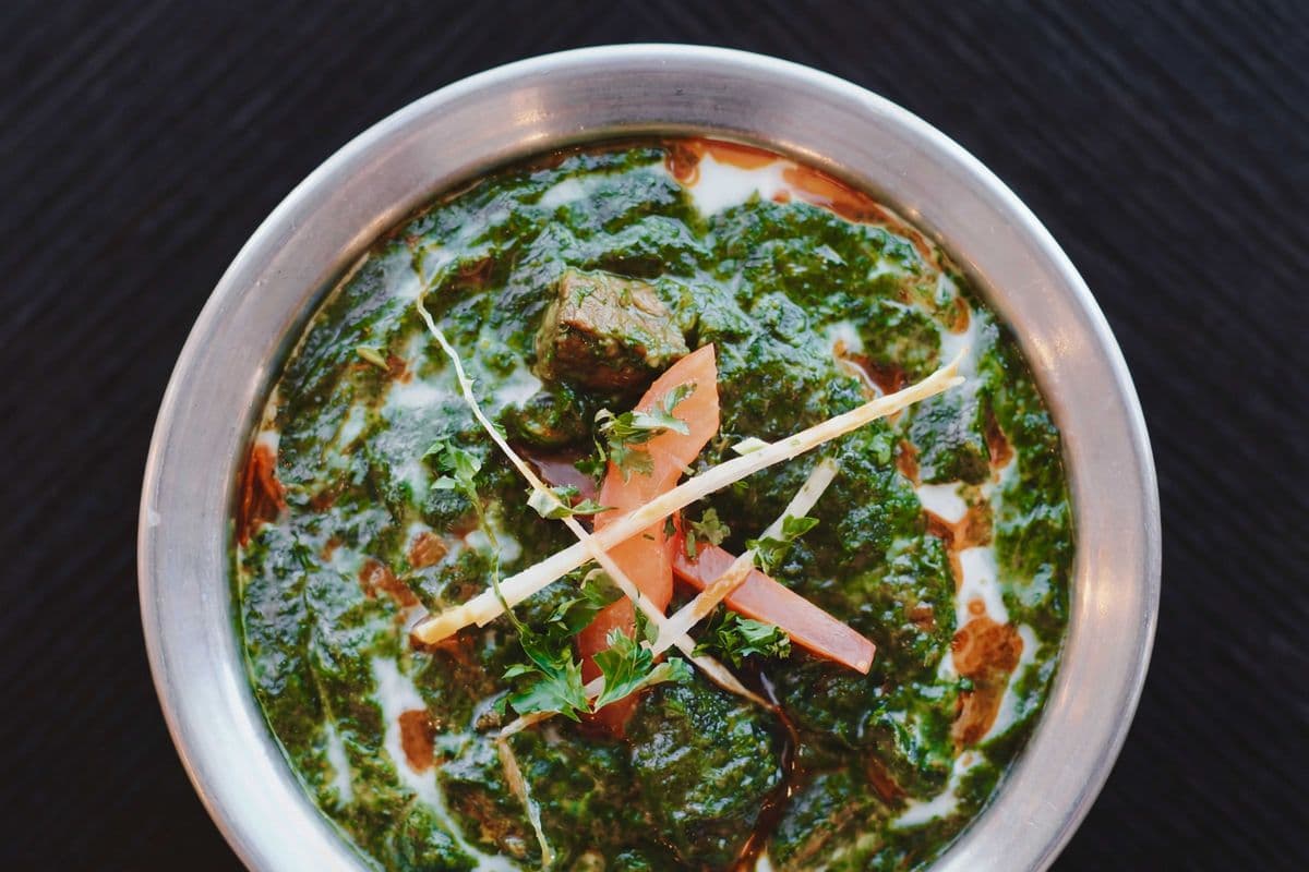 Spinach Beef Curry
