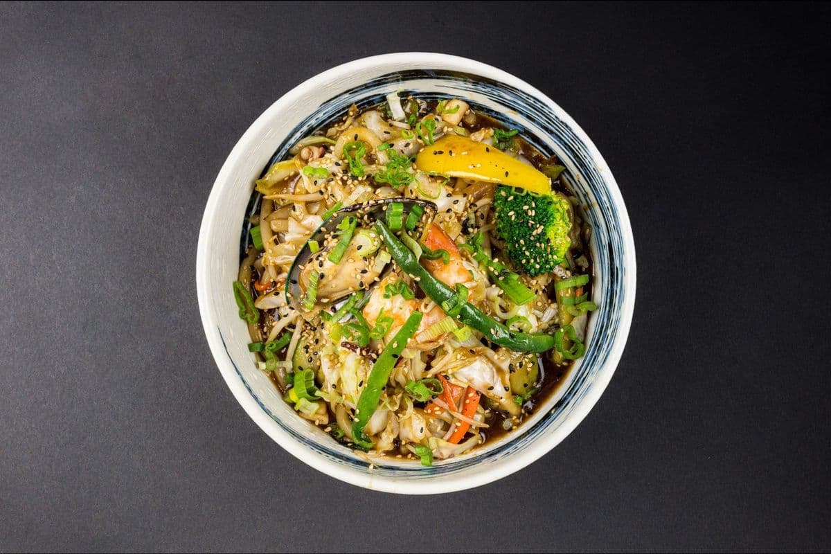Seafood Yakisoba