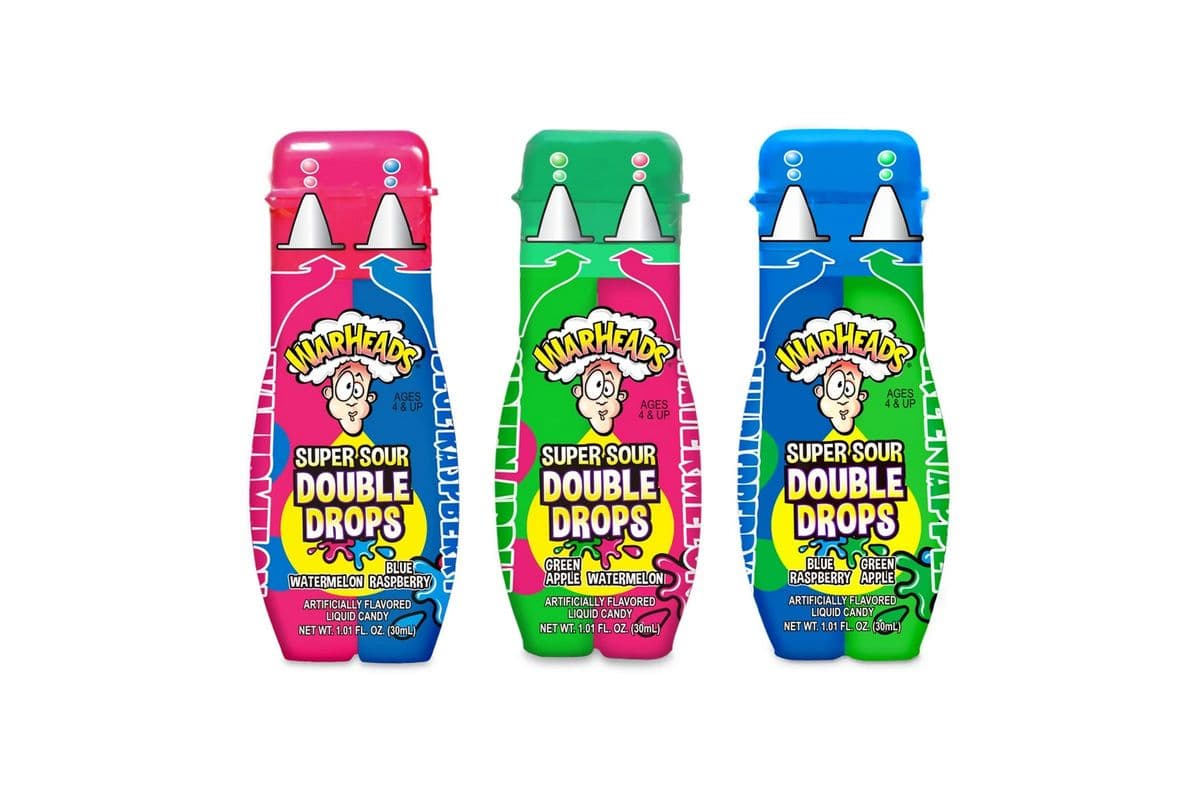 Warheads Double Drops Sour Liquid