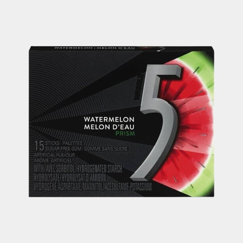 Wrigley´S Watermelon Gum 5 Prism (15 Units)