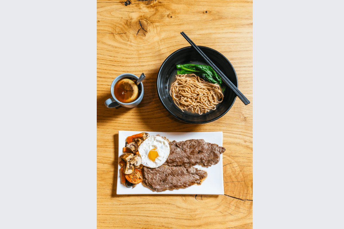 Beef Striploin (8oz) Griddled Combo