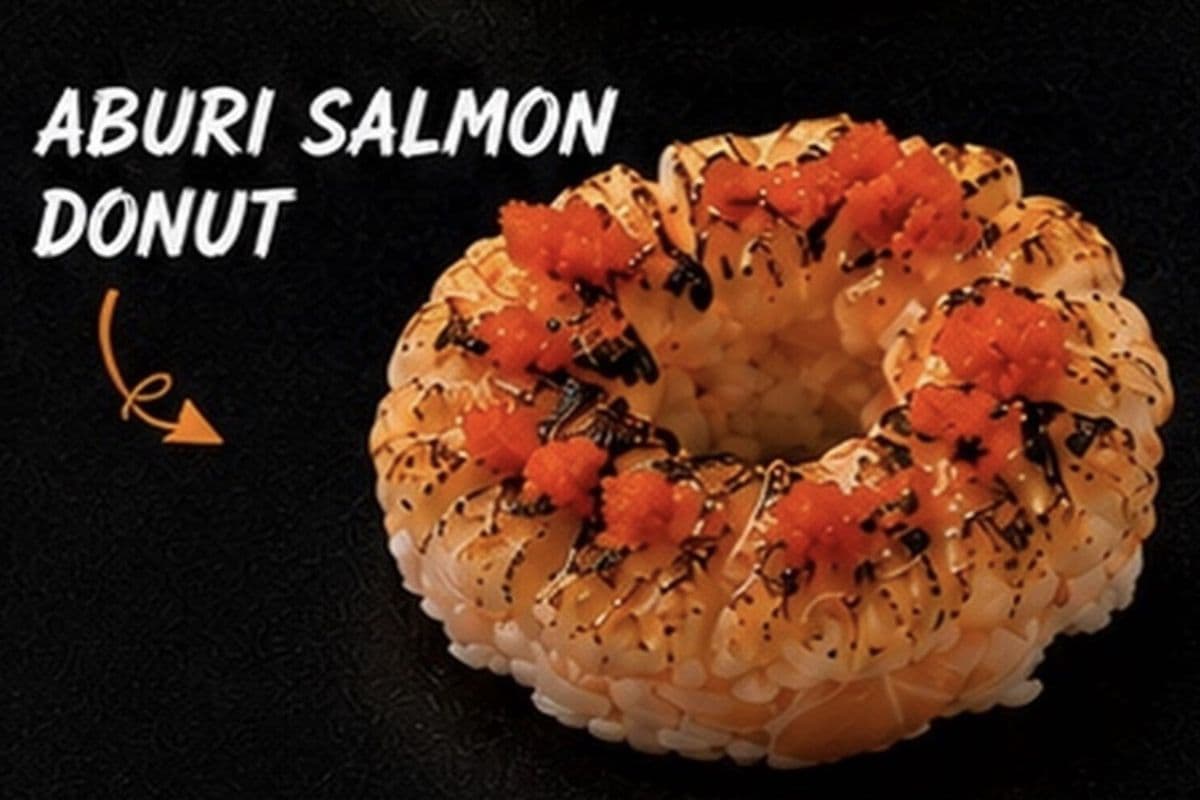 aburi salmon donut