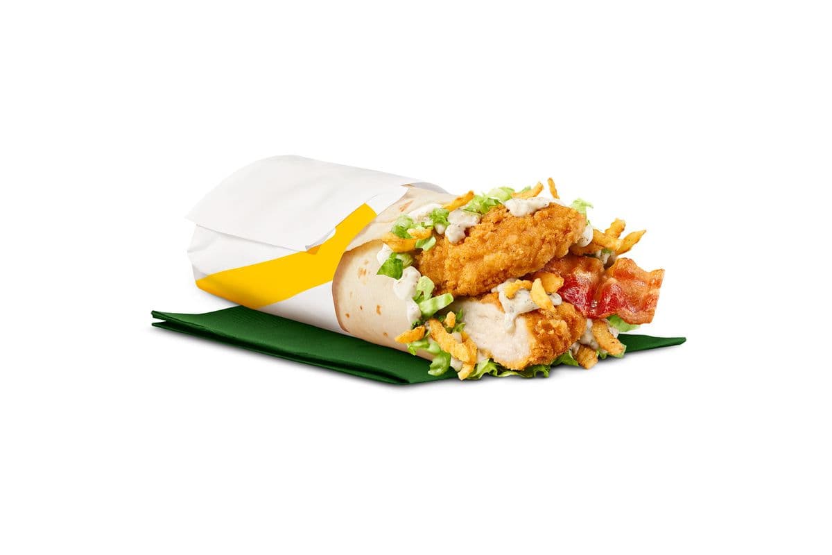McWrap César et bacon avec poulet croustillant [630.0 Cal]
