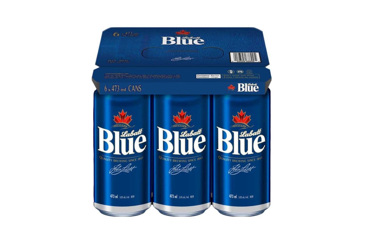 Labatt Blue 6 Pack (1 x 6X473 ml)