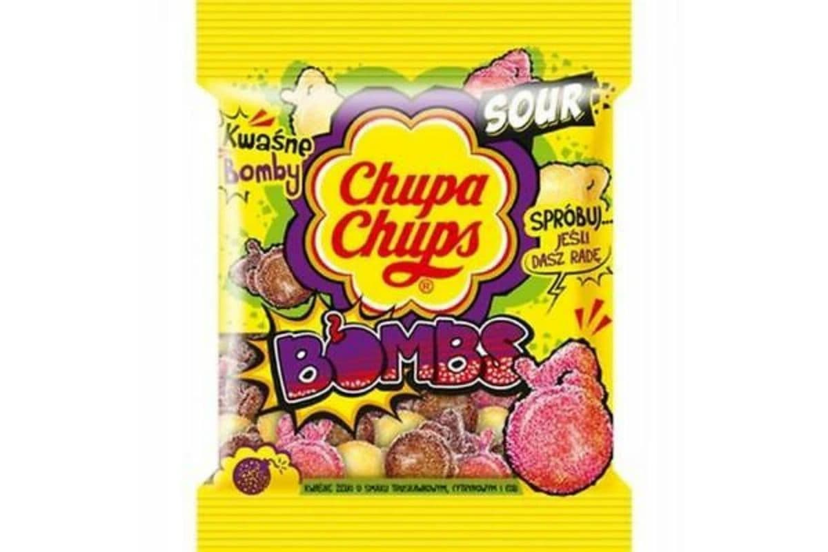 Chupa Chups Sour Candy Bombs(90 g)
