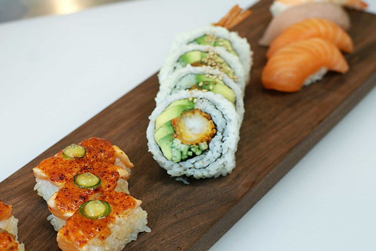 Oshi + Roll + Nigiri Combo (No Substitution)