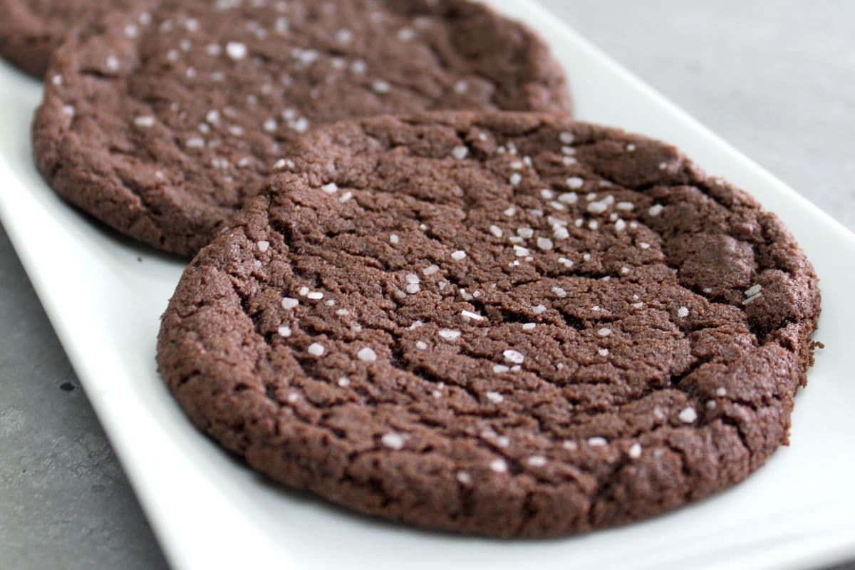 Double Chocolate Chip Salted Cookie