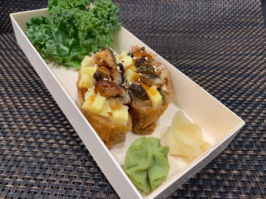 T04. Unagi (BBQ Eel) Inari Poketto  / T04. 蒲燒鰻魚黃金囊