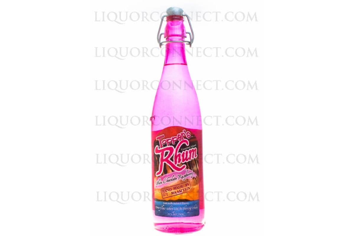 Toppers Raspberry White Chocolate Rhum (1 x 750 ml)