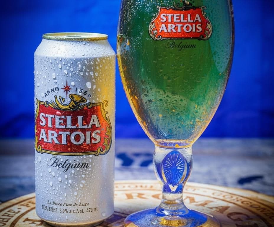 STELLA ARTOIS , 473 can beer (5.0% ABV)