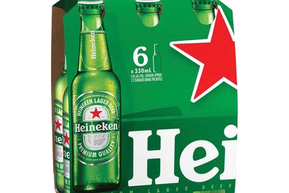 Heineken Premium Lager (6 x 0.33 L) (1 x 0.33 L)