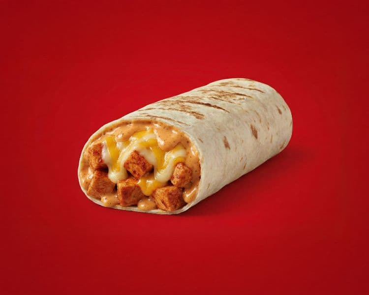 Cheezy Spicy Chipotle Chicken Value Burrito 8"