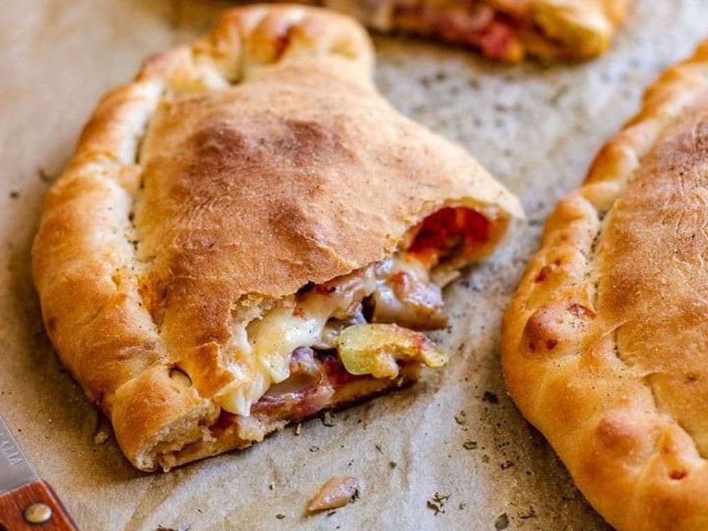 The Vegetarian Calzone MD.