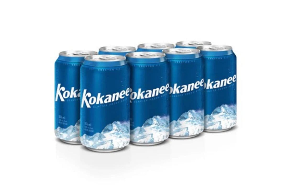 Kokanee beer 8PK 355ML CANS (8 x 8 Canx355ml)