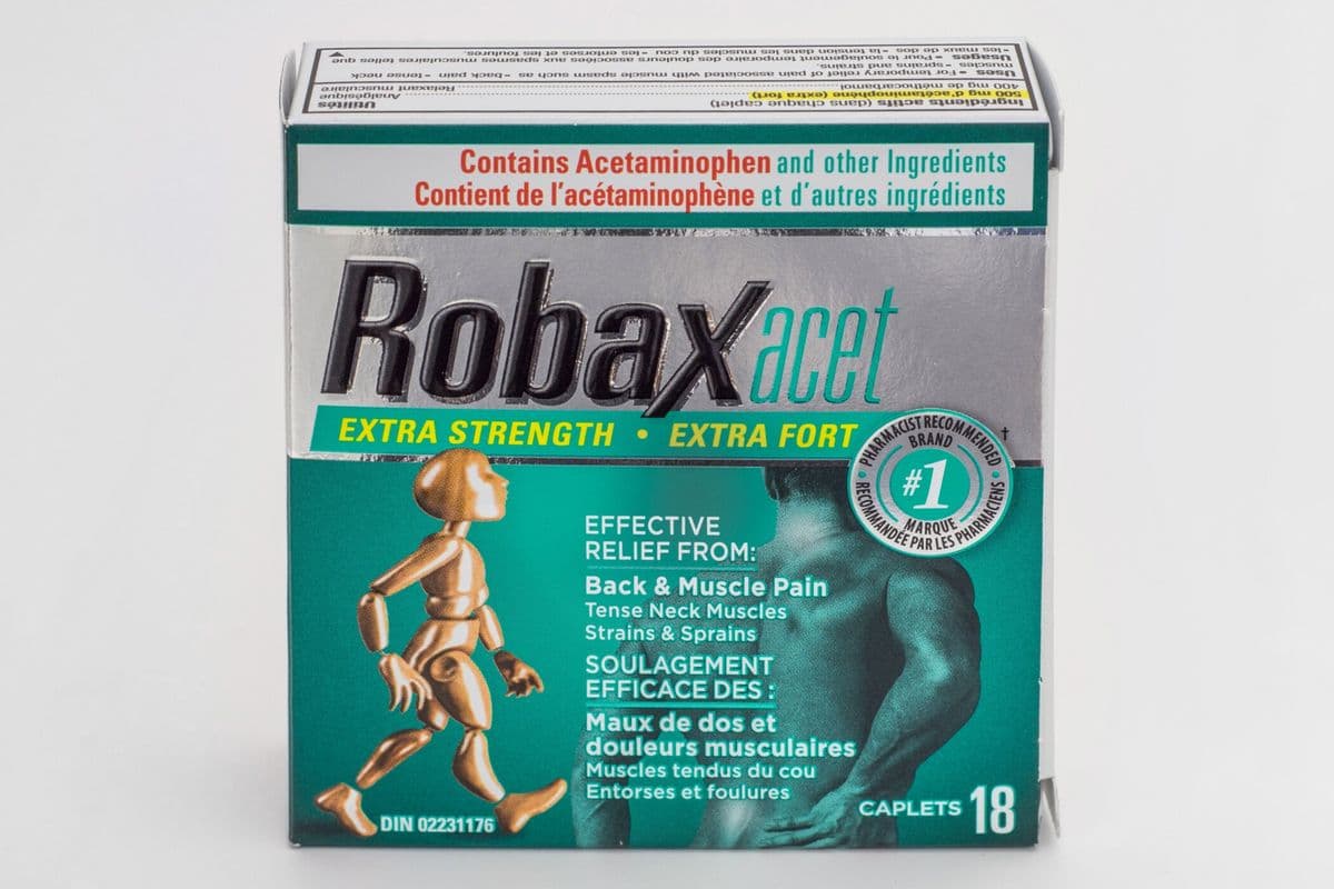 Robaxacet Extra Strength Caplets (18 Count)