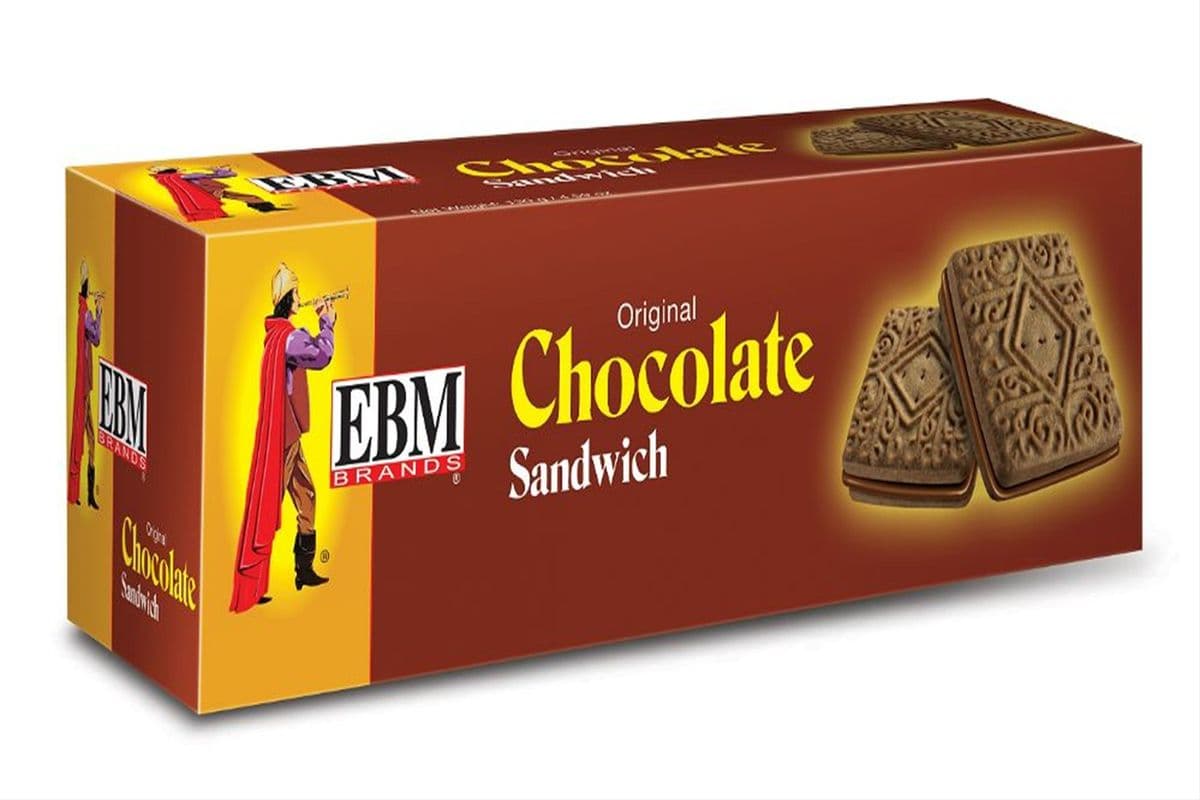 EBM Chocolate Sandwich (128g)