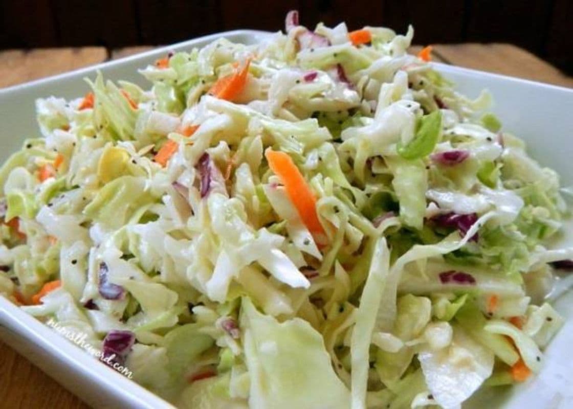 Southern Apple-Cabbage Slaw