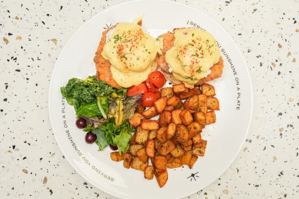 Crispy Chicken Benedict
