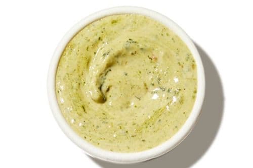 Green Tahini Sauce (Mildly Spicy) (2 oz)