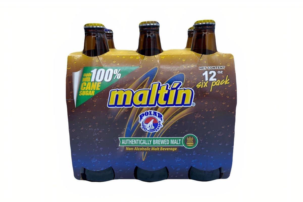 Maltin malt authentique brassé / Polar Authentically Brewed Malt (6 x 12 oz)