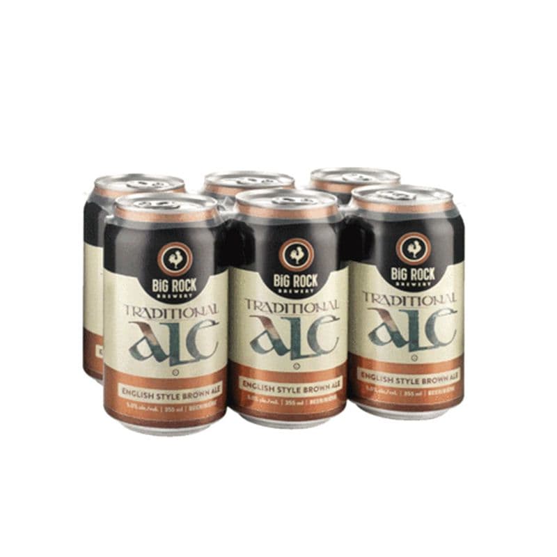 Big Rock Traditional Brown Ale (6 Cans)