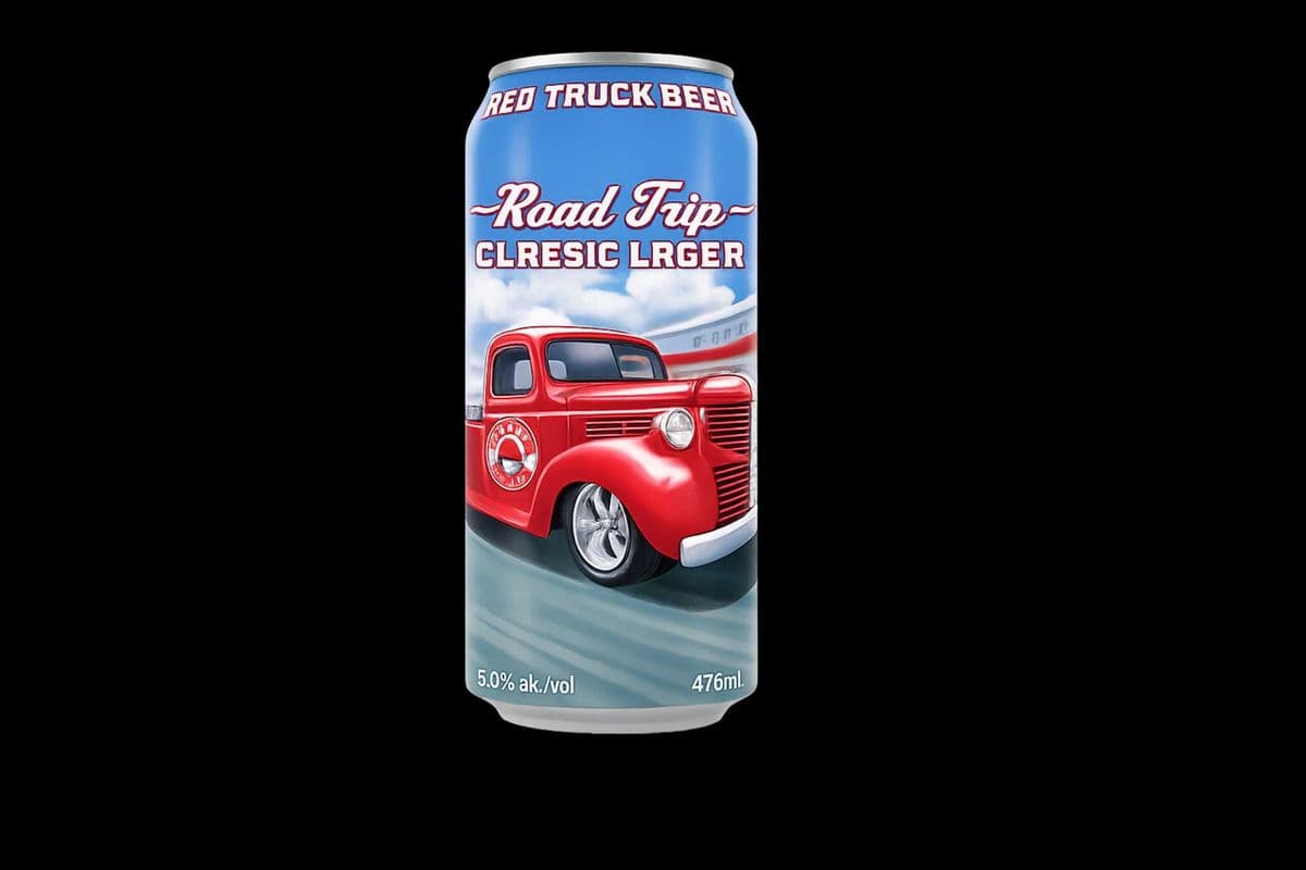 Red Truck Lager Tall Can (1 x 473ML)