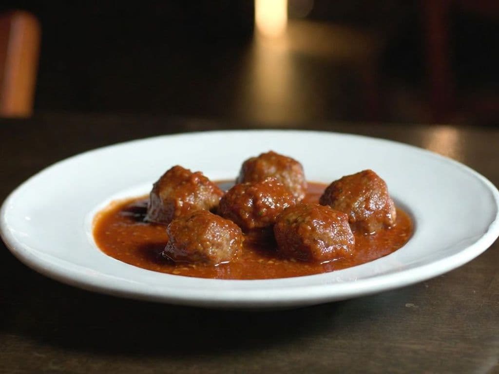 Boulettes de viande entrée / Meatball appetizer