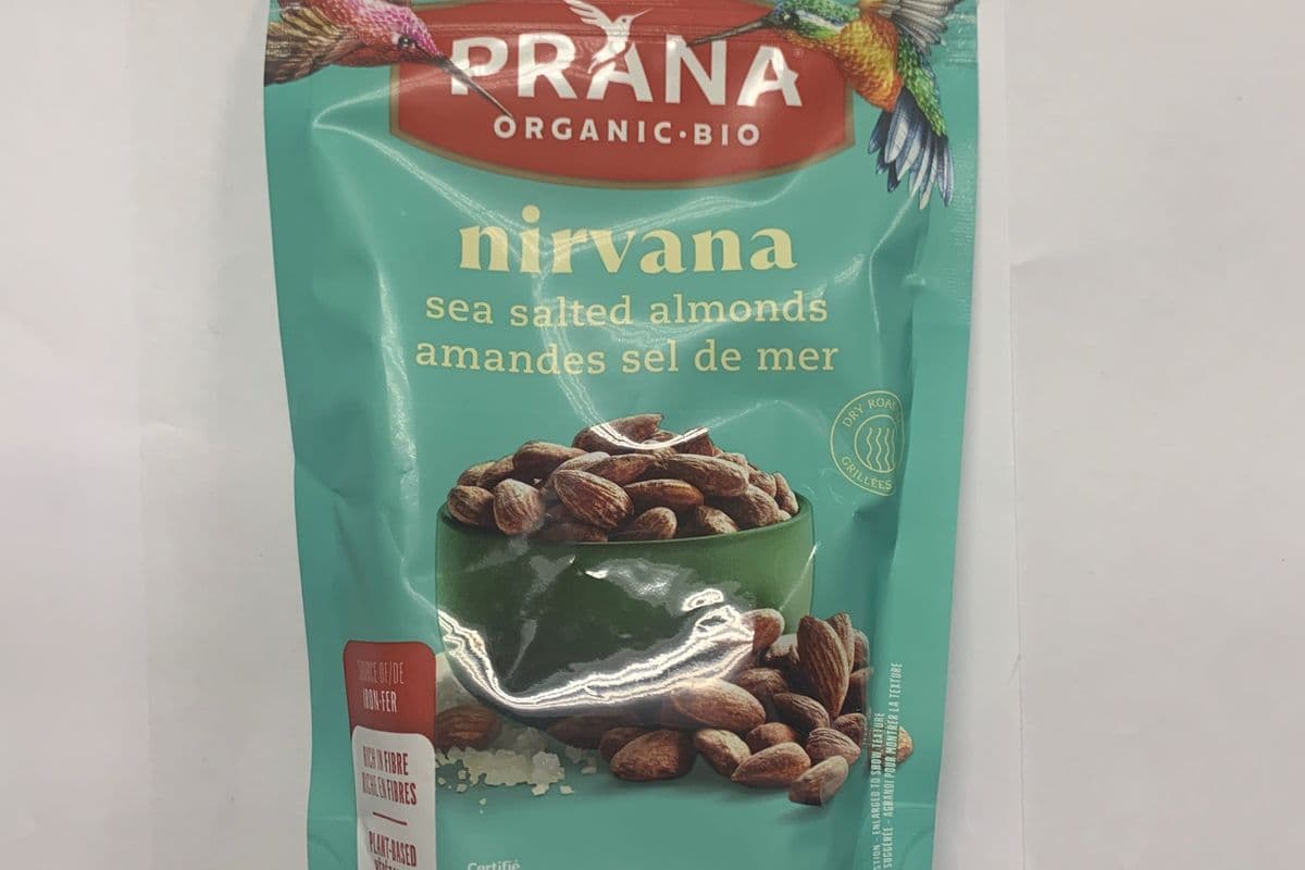 Prana Organic Nirvana Sea Salt Almonds (150 gm)