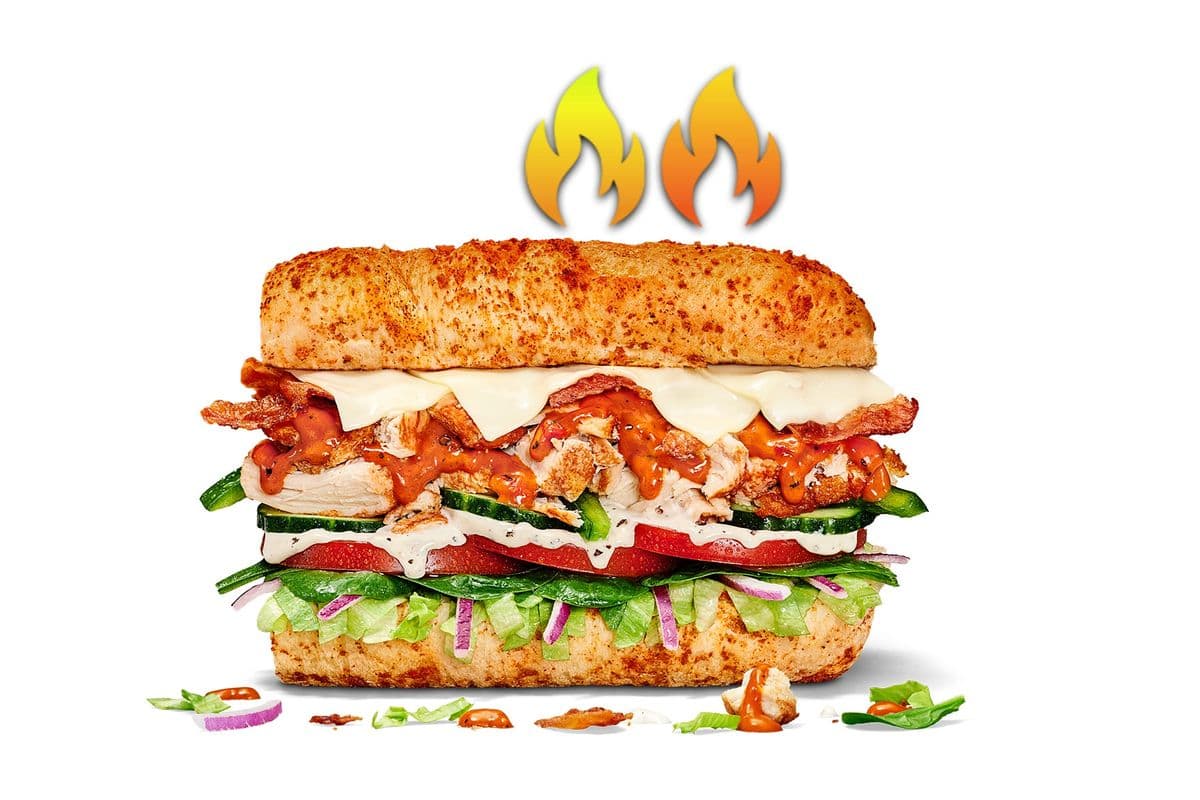 Poulet ranch au piri-piri (12 po)