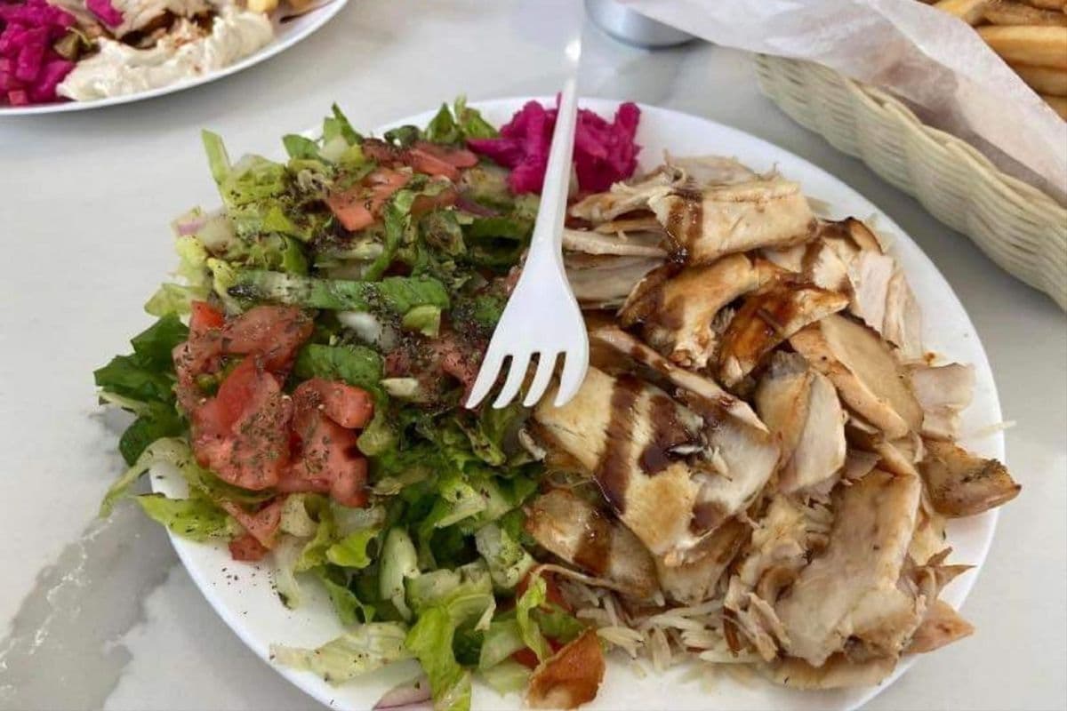 Chicken Shawarma Salad