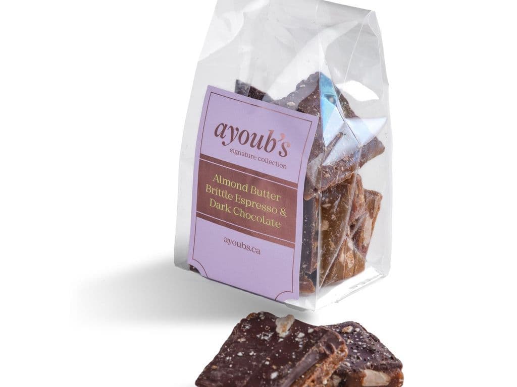 Almond Butter Brittle Espresso & Dark Chocolate
