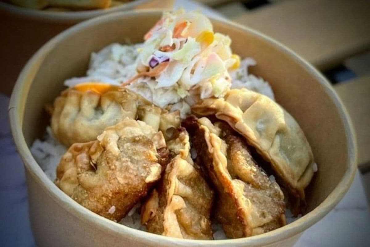 Vege-mandu bop