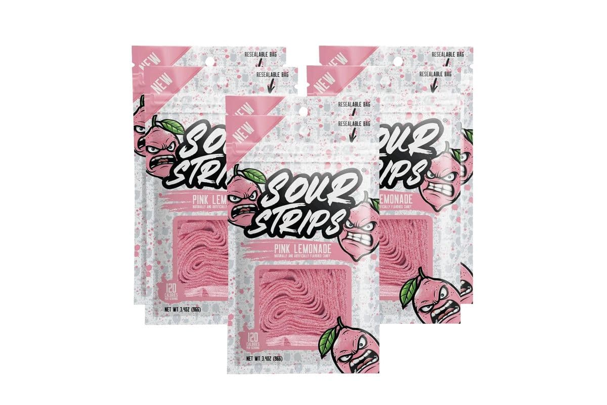 Sour Strips Pink Lemonade (96 g)