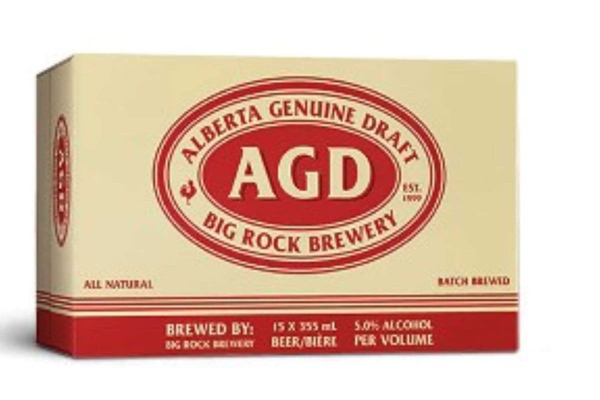Alberta Genuine Draft (AGD) 15 x 355 ML Cans (1 x 355ml)