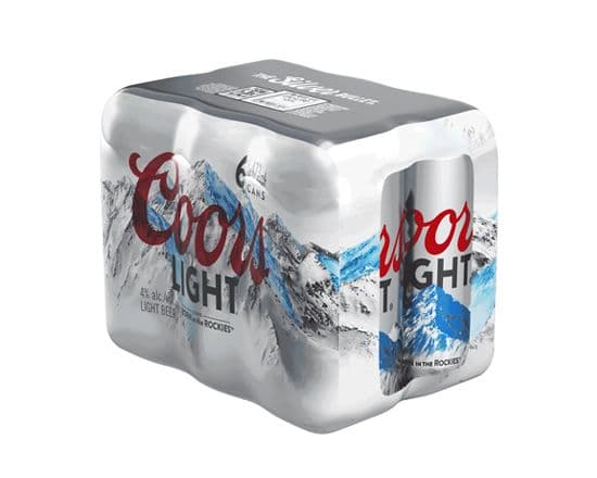 Coors Light (6 x 473ml Tall Can)