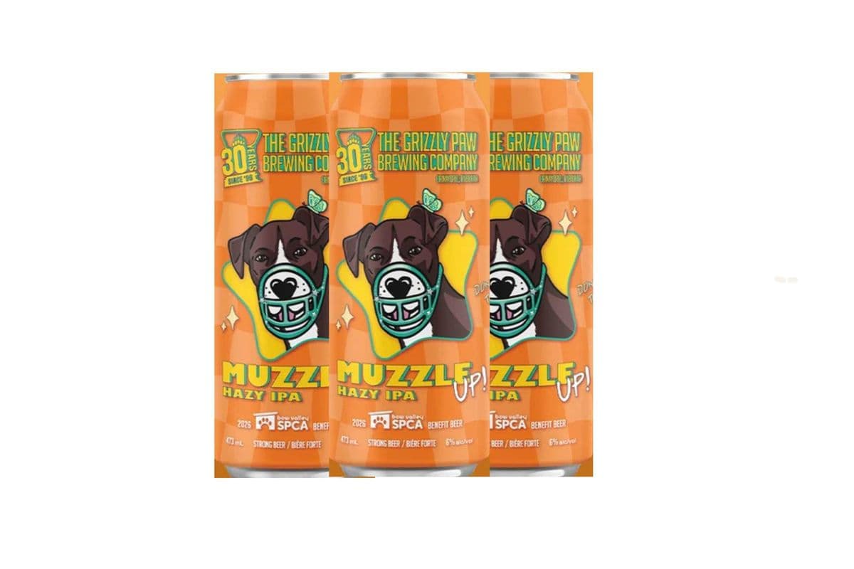 Grizzly Paw Muzzle Up Hazy IPA (4 Cans) (1 x 4x473ML)