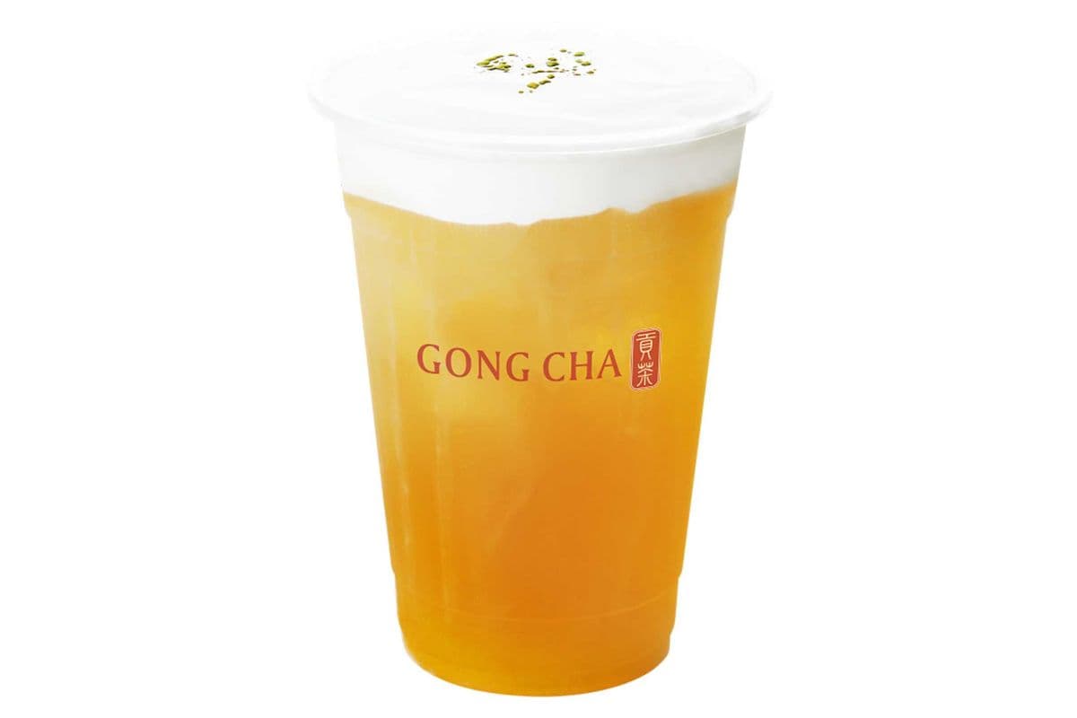 Milk Foam Green Tea