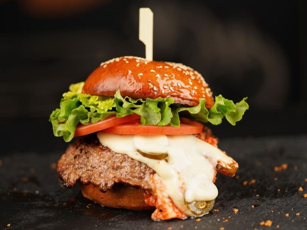Double Juicy Lucy on Fire (Combo)
